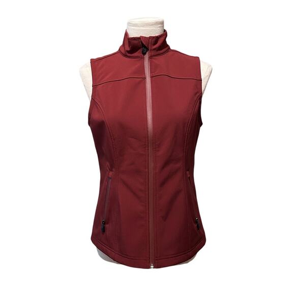 Shyanne Women's Softshell Zip Vest, Red, Size XS - Western Style - Picture 3 of 12